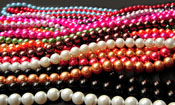 Various Pearl-Like Bali Beads